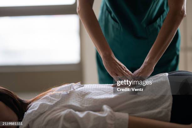 Nina working on someone